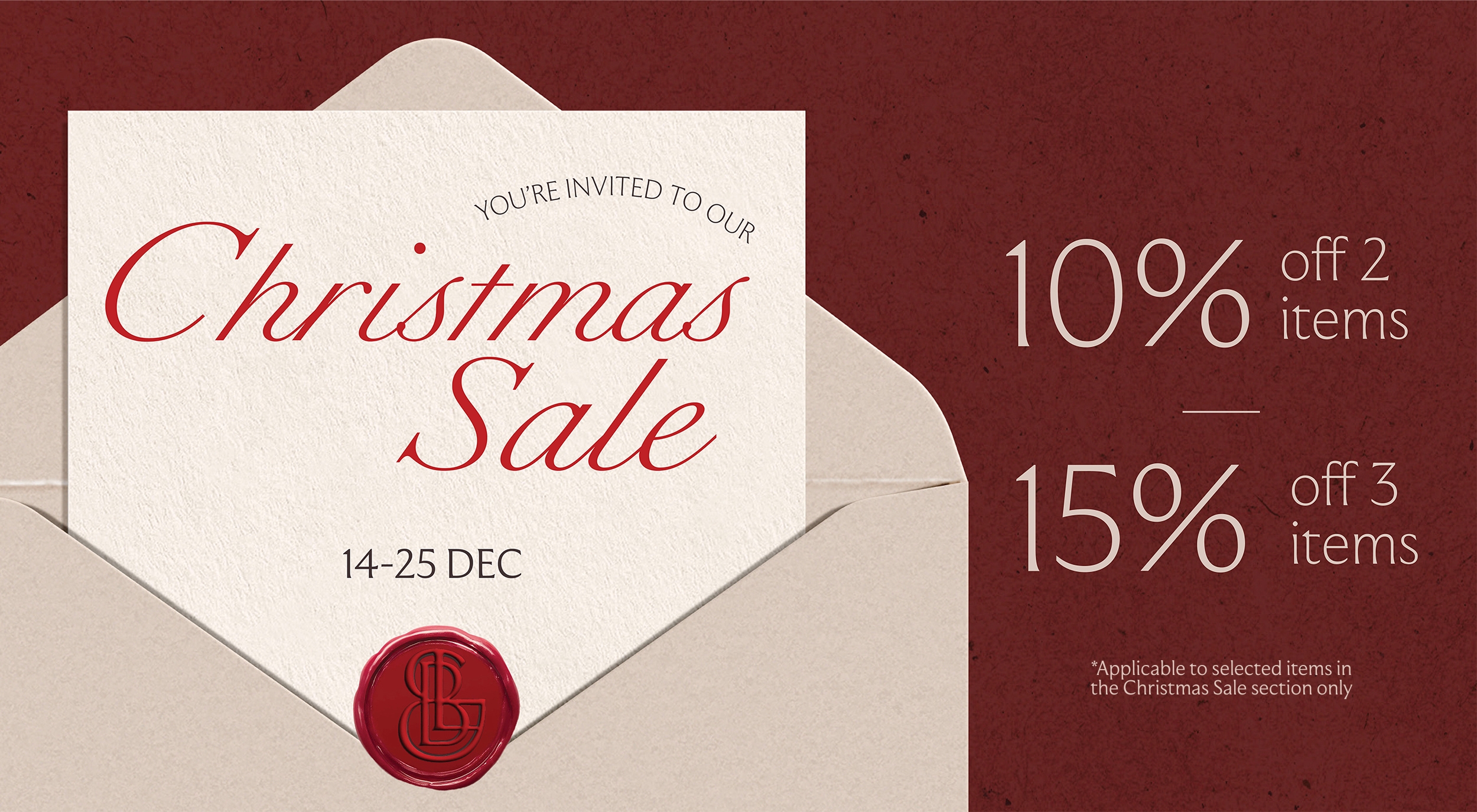 Christmas Sale 2025