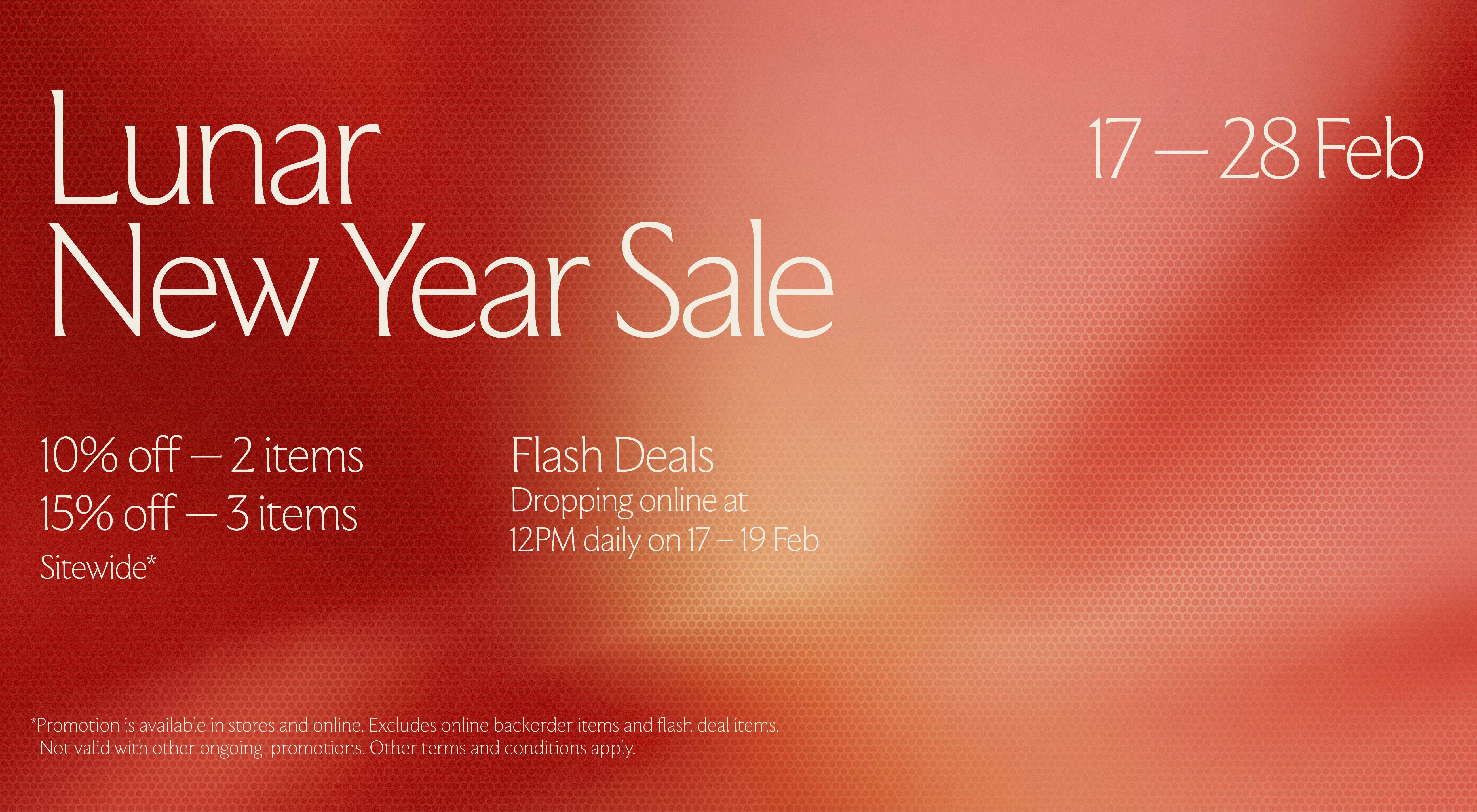 Lunar New Year Sale 2026