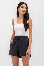 FAYA COTTON ELASTIC SHORTS