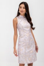 YOKO FLORAL JACQUARD CHEONGSAM