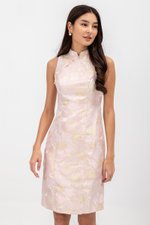 YOKO FLORAL JACQUARD CHEONGSAM