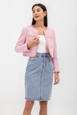 ARCADIA CROPPED TWEED JACKET