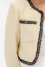 ARCADIA CROPPED TWEED JACKET
