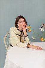 ARCADIA CROPPED TWEED JACKET