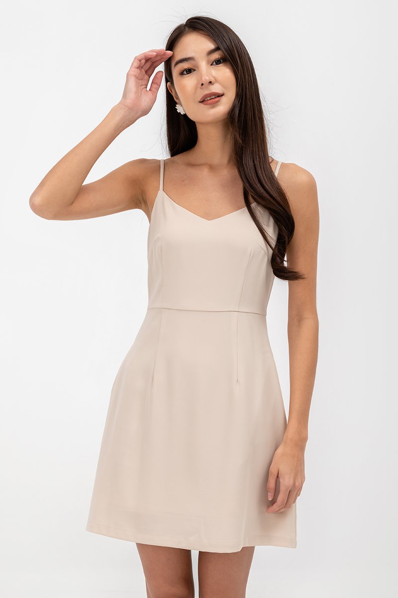 JENDRA CAMISOLE MINI DRESS