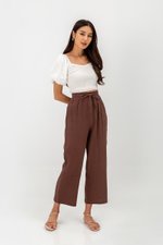 JACE DRAWSTRING WAIST COTTON PANTS JACE DRAWSTRING WAIST COTTON PANTS