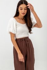 JACE DRAWSTRING WAIST COTTON PANTS JACE DRAWSTRING WAIST COTTON PANTS