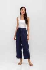 JACE DRAWSTRING WAIST COTTON PANTS JACE DRAWSTRING WAIST COTTON PANTS