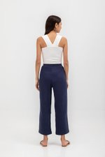 JACE DRAWSTRING WAIST COTTON PANTS JACE DRAWSTRING WAIST COTTON PANTS