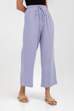 JACE DRAWSTRING WAIST COTTON PANTS JACE DRAWSTRING WAIST COTTON PANTS