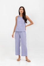 JACE DRAWSTRING WAIST COTTON PANTS JACE DRAWSTRING WAIST COTTON PANTS