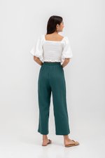 JACE DRAWSTRING WAIST COTTON PANTS JACE DRAWSTRING WAIST COTTON PANTS