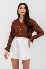 ALICE BUTTONDOWN POET SHIRT