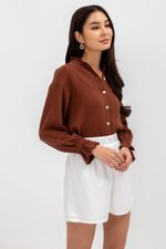 ALICE BUTTONDOWN POET SHIRT