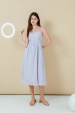 YASMIN EYELET CAMISOLE MIDI DRESS