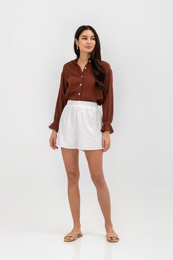 ALICE BUTTONDOWN POET SHIRT