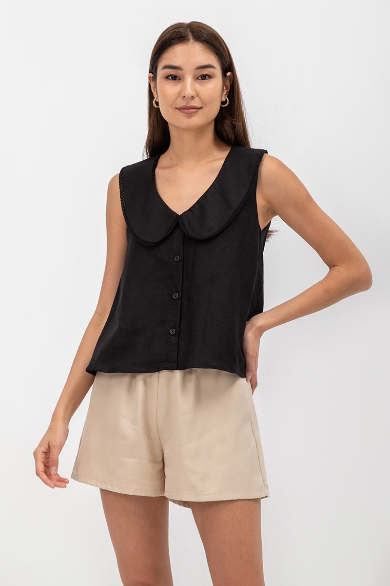 LOTTIE PETERPAN COLLAR TOP