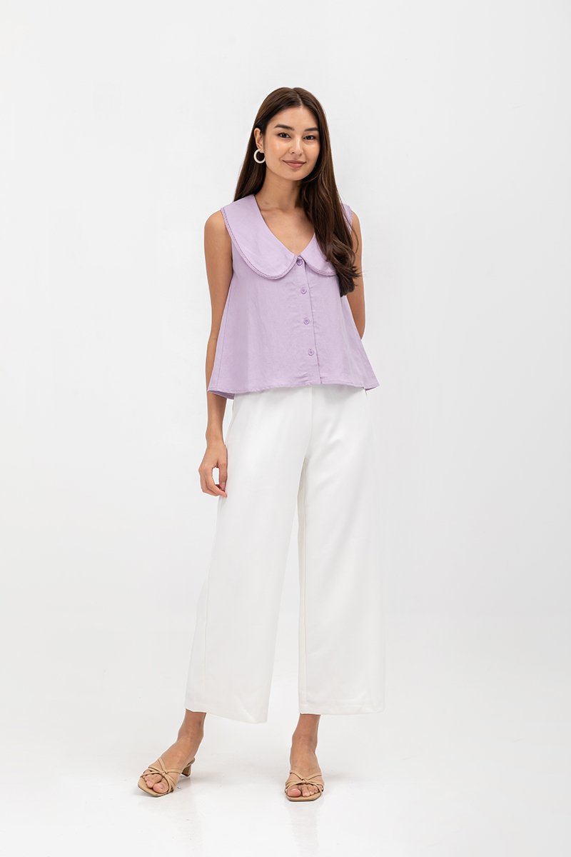 LOTTIE PETERPAN COLLAR TOP