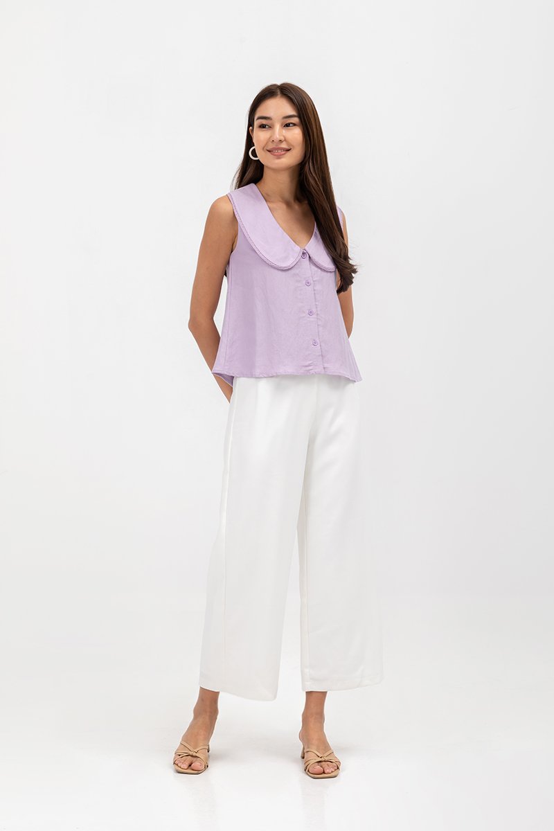 LOTTIE PETERPAN COLLAR TOP