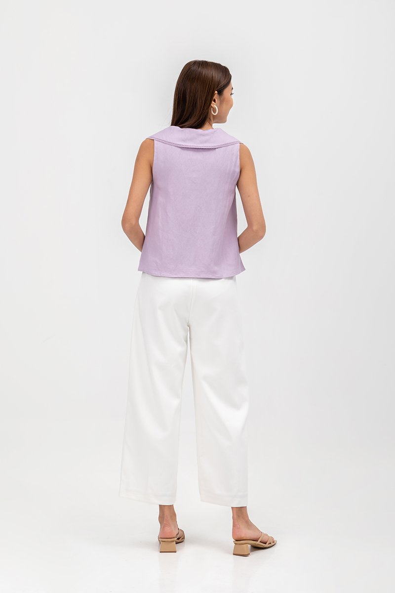 LOTTIE PETERPAN COLLAR TOP