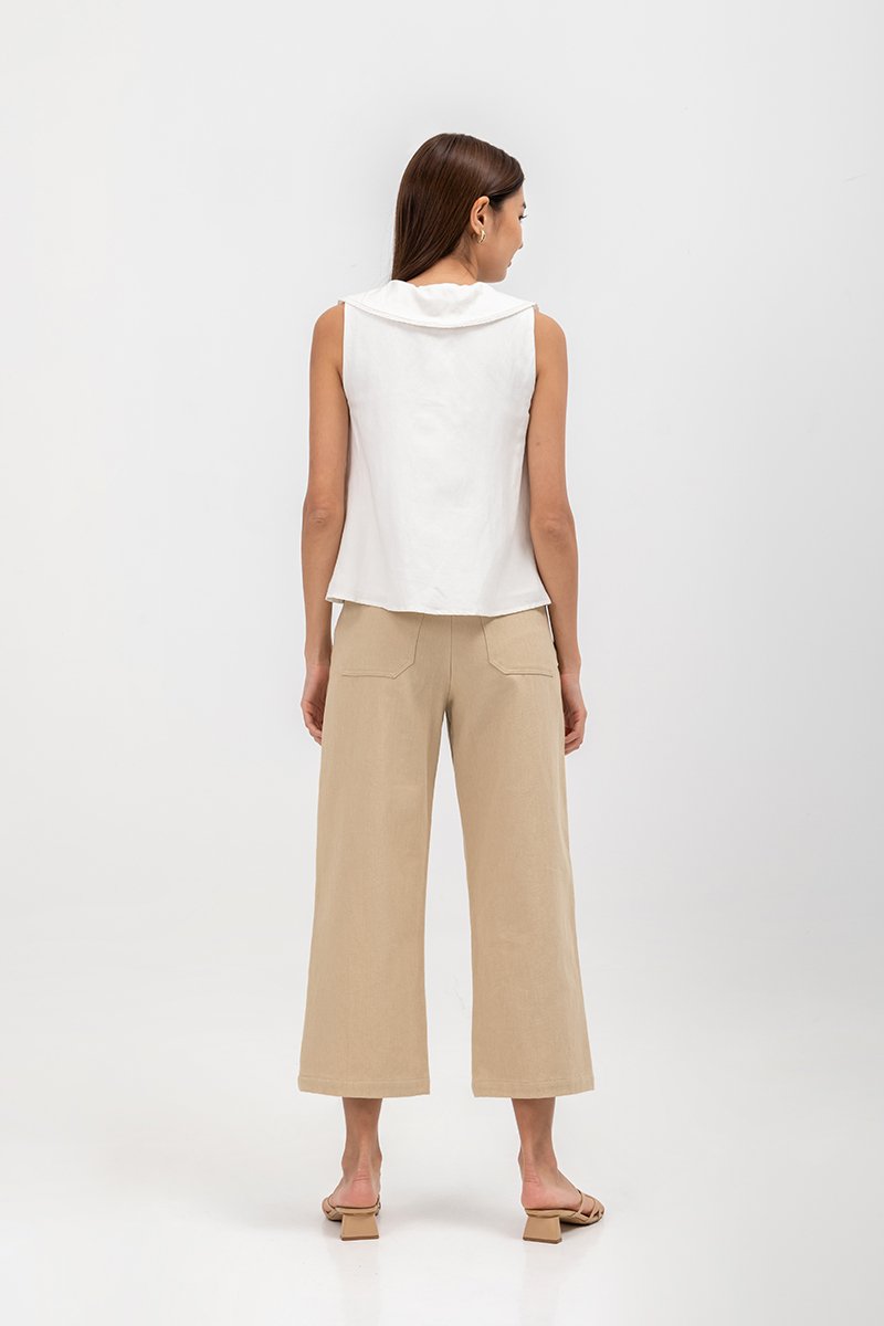 LOTTIE PETERPAN COLLAR TOP