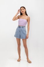 KYLIE LINEN CROPPED CAMISOLE