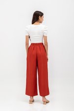 DANIA HIGHWAIST LINEN PANTS