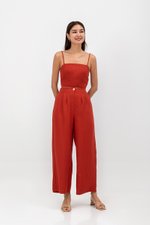 DANIA HIGHWAIST LINEN PANTS