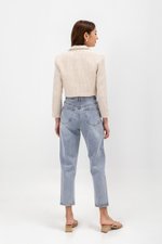 HANAIA CROPPED TWEED BLAZER HANAIA CROPPED TWEED BLAZER