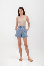 SHULA V NECK KNIT TOP