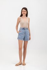 SHULA V NECK KNIT TOP