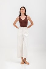 SHULA V NECK KNIT TOP