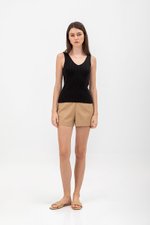 SHULA V NECK KNIT TOP