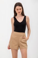 SHULA V NECK KNIT TOP