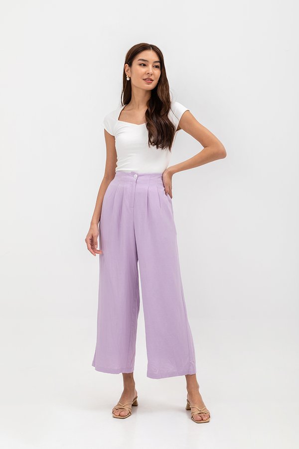 DANIA HIGHWAIST LINEN PANTS