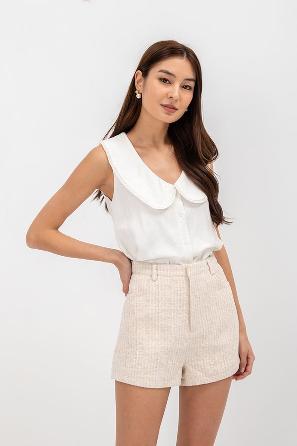 JESSICA TAILORED TWEED SHORTS