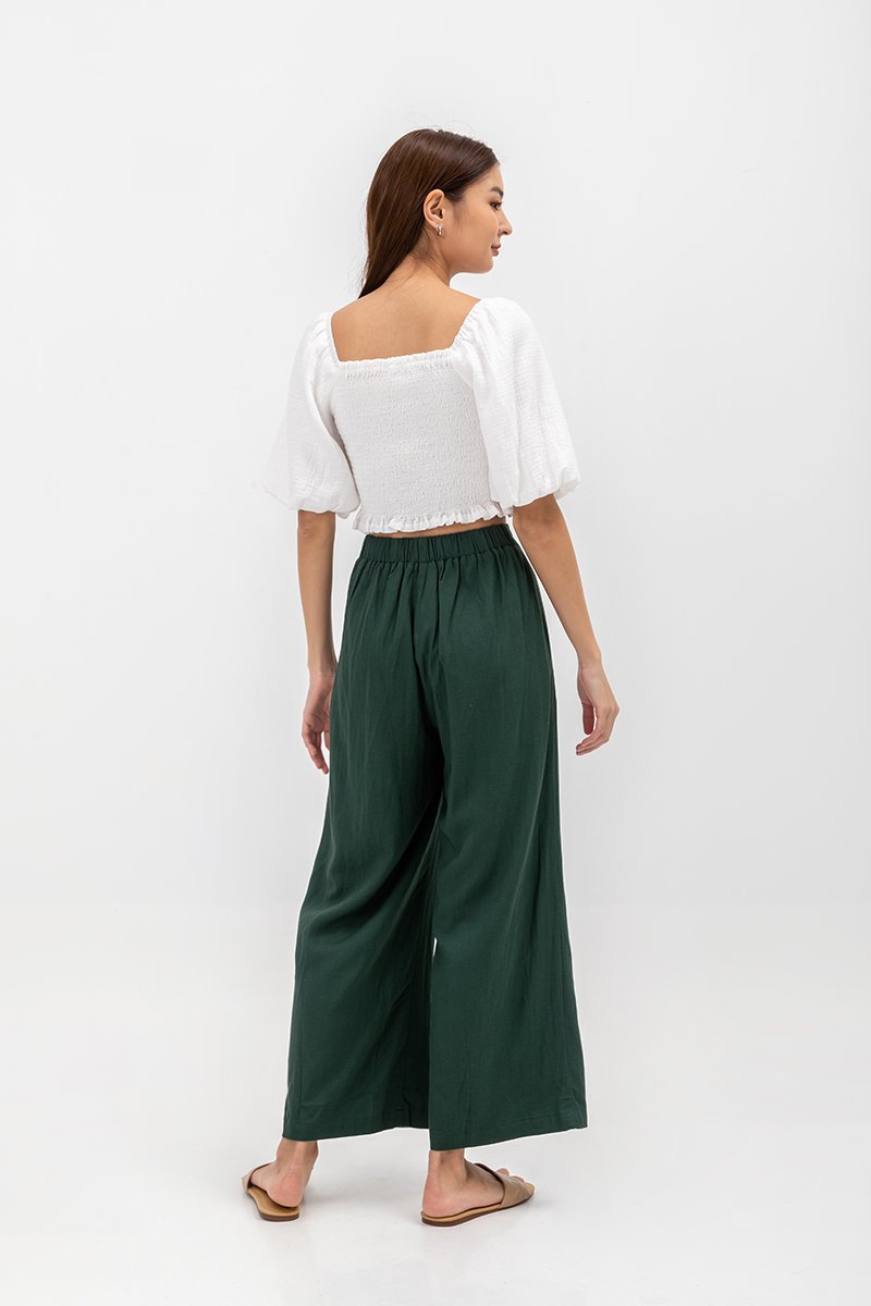 DANIA HIGHWAIST LINEN PANTS