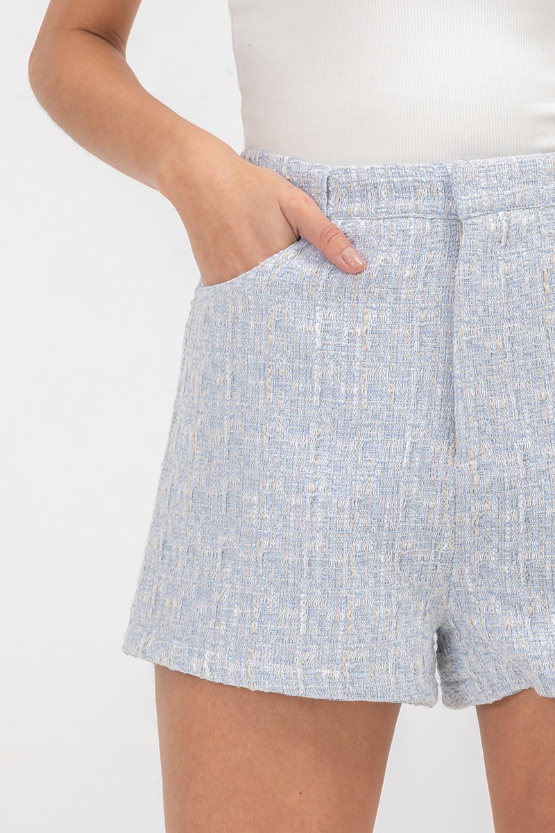 JESSICA TAILORED TWEED SHORTS