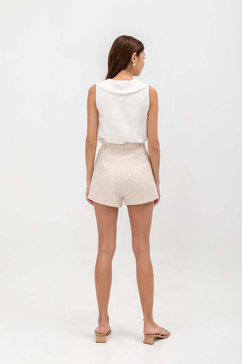 JESSICA TAILORED TWEED SHORTS