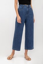 DAMARIS WIDE LEG DENIM JEANS