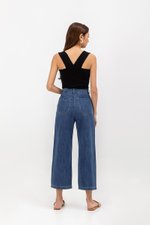 DAMARIS WIDE LEG DENIM JEANS