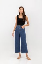 DAMARIS WIDE LEG DENIM JEANS