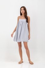 REESE BABYDOLL LINEN MINI DRESS