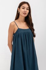 REESE BABYDOLL LINEN MINI DRESS