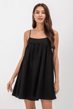 REESE BABYDOLL LINEN MINI DRESS