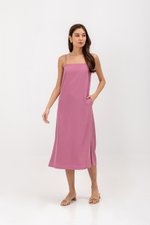 JOYCE CAMISOLE COLUMN MIDI DRESS