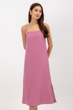 JOYCE CAMISOLE COLUMN MIDI DRESS