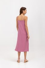 JOYCE CAMISOLE COLUMN MIDI DRESS