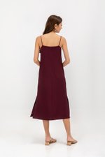 JOYCE CAMISOLE COLUMN MIDI DRESS