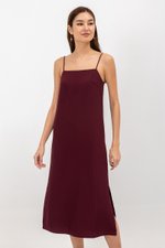 JOYCE CAMISOLE COLUMN MIDI DRESS